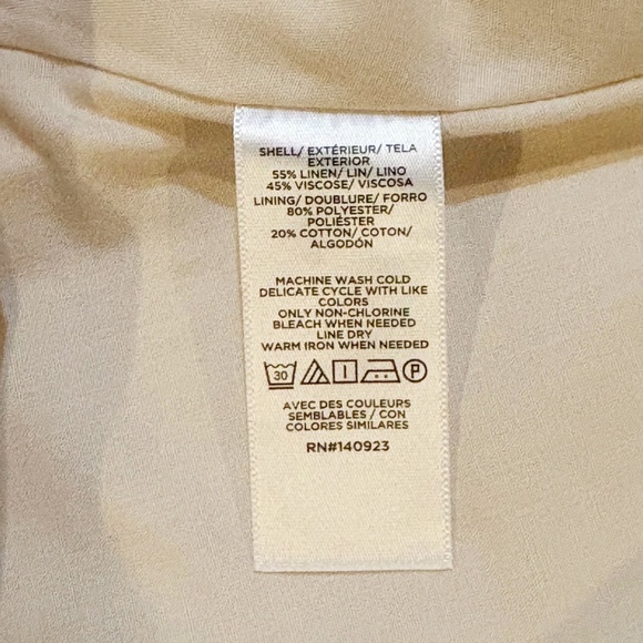 Loft Outlet Linen Mini Skirt - Picture 4 of 5